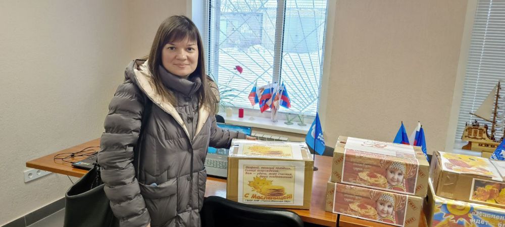 Секретарь Славяносербского местного отделения партии «Единая Россия», депутат Народного Совета ЛНР Светлана Гизай: «Масленичную неделю мы посвятили поддержке участников специальной военной операции» Секретарь Славяносербского местного отделения партии «Единая Россия», депутат Народного Совета ЛНР Светлана Гизай: «Масленичную неделю мы посвятили поддержке участников специальной военной операции»