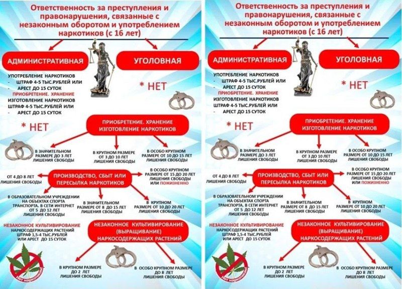 Какая ответственность предусмотрена за распространение наркотиков? Какая ответственность предусмотрена за распространение наркотиков?