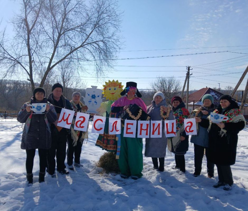 В населенных пунктах Белокуракинского округа весело провожали Зиму и встречали Весну В населенных пунктах Белокуракинского округа весело провожали Зиму и встречали Весну