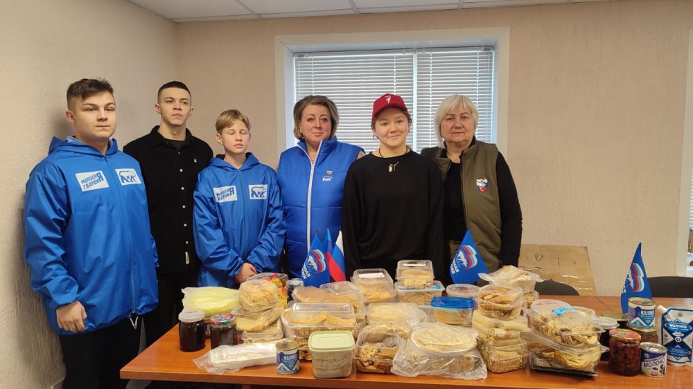 Более 5 тысяч блинов передали бойцам СВО активисты «Единой России» Более 5 тысяч блинов передали бойцам СВО активисты «Единой России»