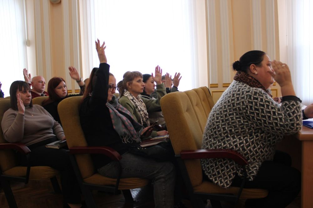 В Администрации Краснодонского муниципального округа состоялось очередное заседание комиссии по предупреждению и ликвидации чрезвычайных ситуаций и обеспечению пожарной безопасности при Администрации В Администрации Краснодонского муниципального округа состоялось очередное заседание комиссии по предупреждению и ликвидации чрезвычайных ситуаций и обеспечению пожарной безопасности при Администрации