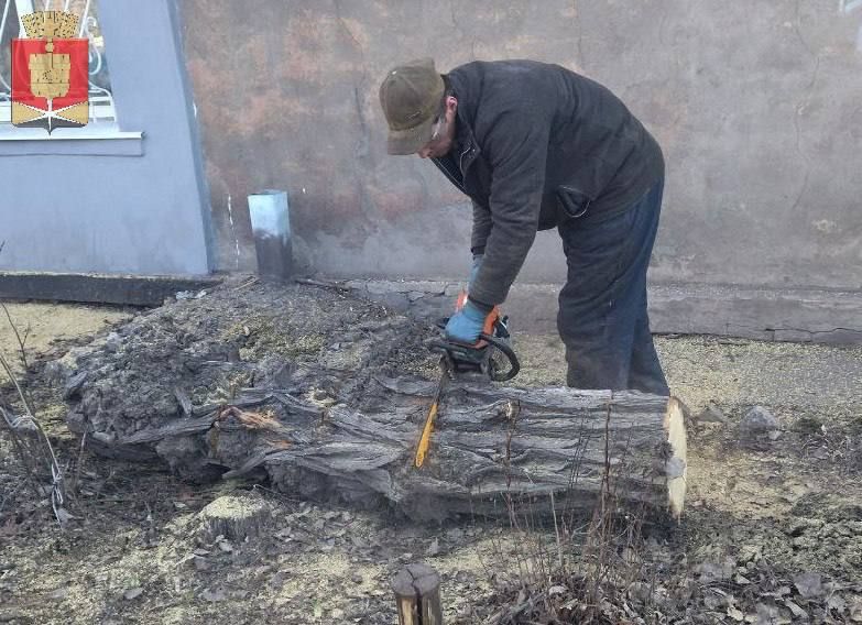 Коммунальные службы проводят работы на территории города Коммунальные службы проводят работы на территории города