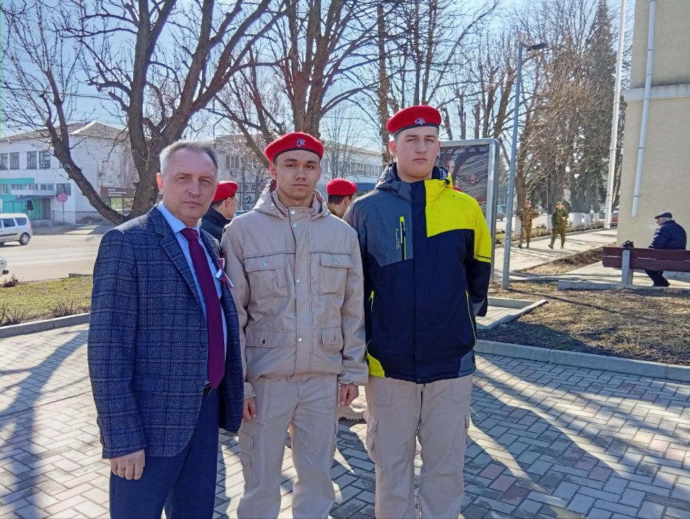 Акция «Русская весна – начало пути домой» в Беловодске Акция «Русская весна – начало пути домой» в Беловодске
