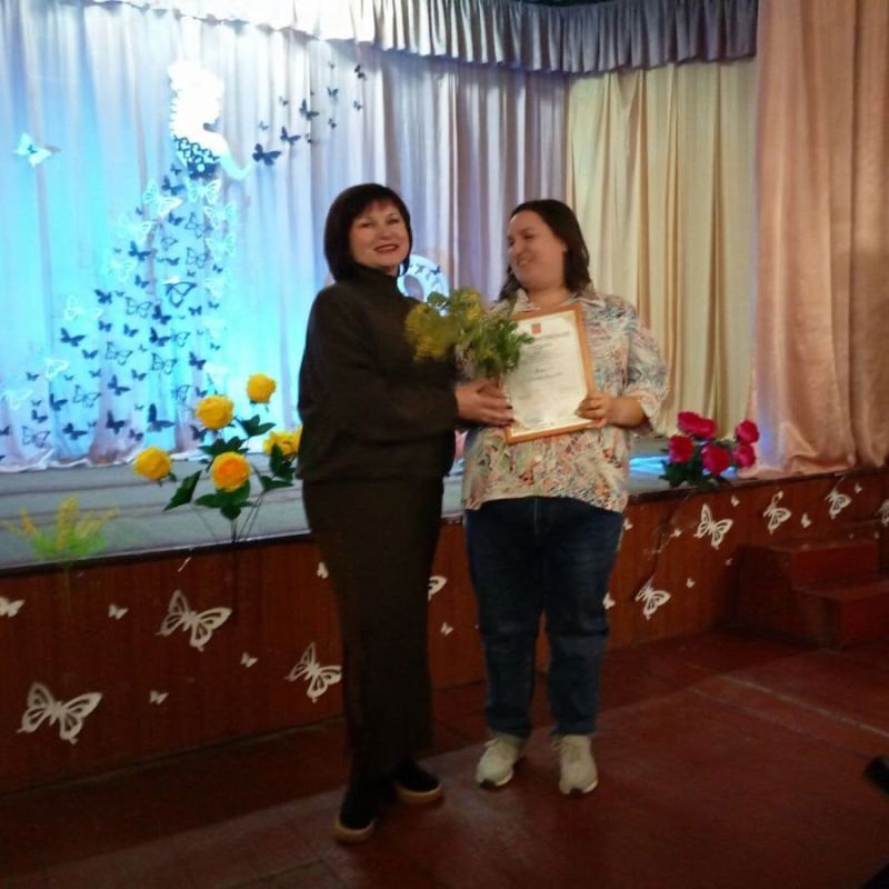 В клубе села Орехово состоялся праздничный концерт, посвящённый 8 Марта В клубе села Орехово состоялся праздничный концерт, посвящённый 8 Марта