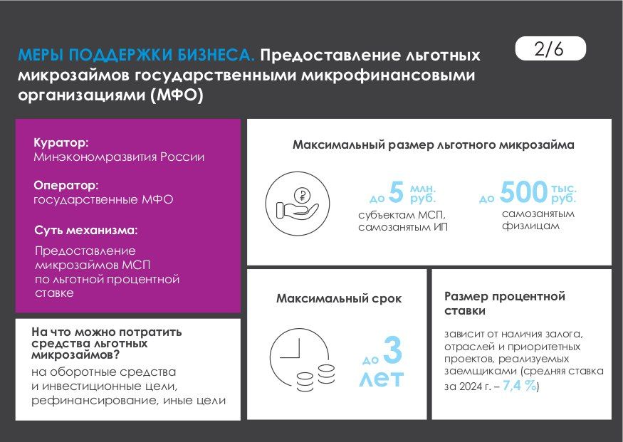 Поддержка предпринимателей: льготные микрозаймы для реализации идей Поддержка предпринимателей: льготные микрозаймы для реализации идей