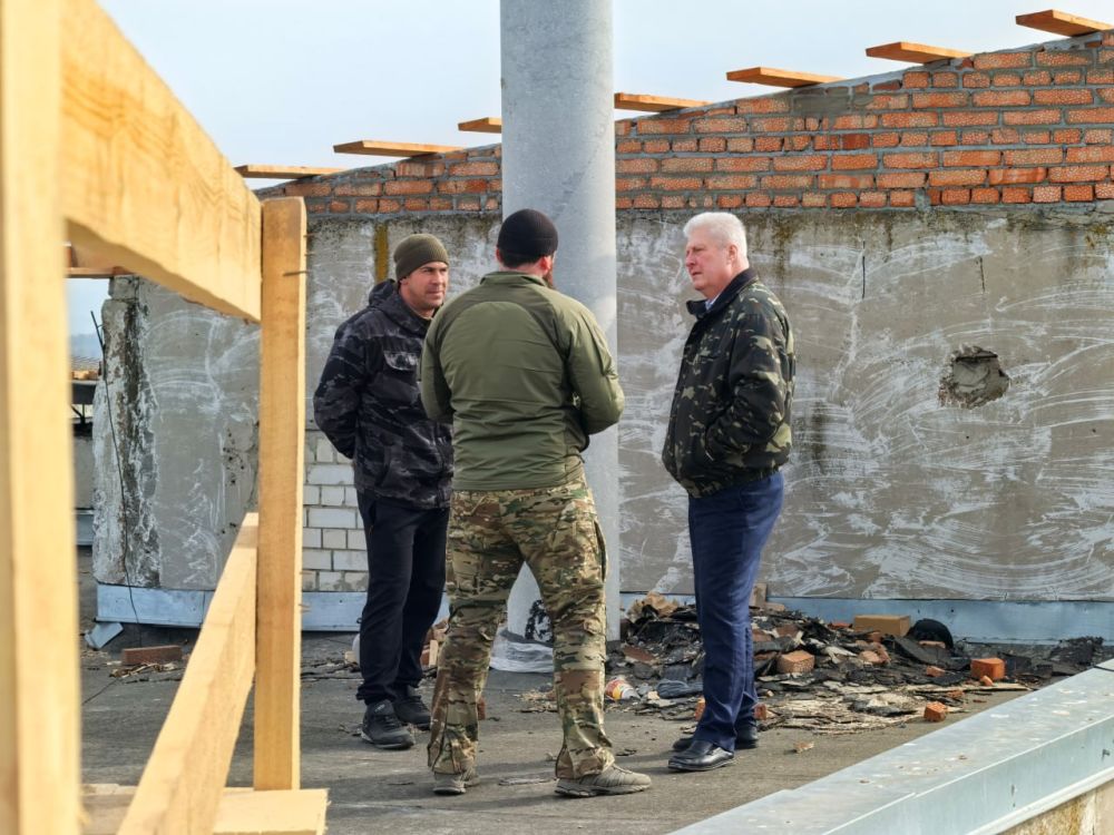 Сергей Козенко: Посетил объект капитального ремонта, который реализуется в рамках специального инфраструктурного проекта Сергей Козенко: Посетил объект капитального ремонта, который реализуется в рамках специального инфраструктурного проекта