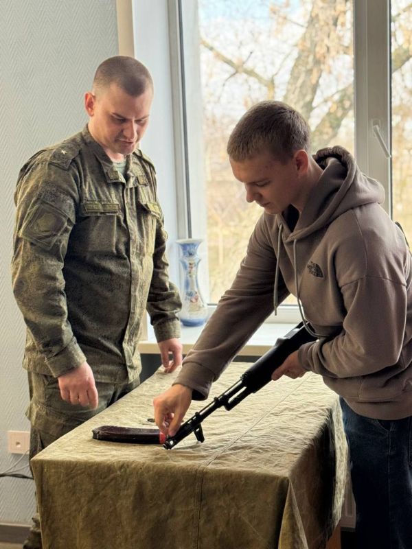 Военно-патриотическое воспитание молодёжи Марковского округа