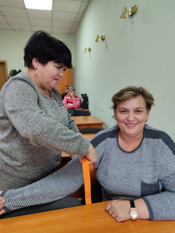 Курсы первой помощи: отзывы сотрудниц Луганской ГМБ №4 Курсы первой помощи: отзывы сотрудниц Луганской ГМБ №4