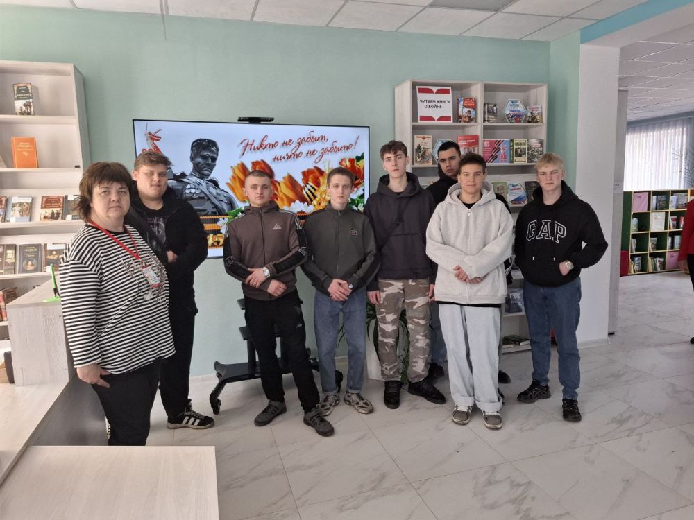 Литературная презентация «Война. Победа. Память»