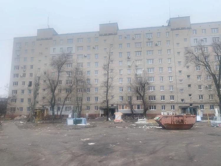 Северодонецк восстанавливается после разрушений Северодонецк восстанавливается после разрушений