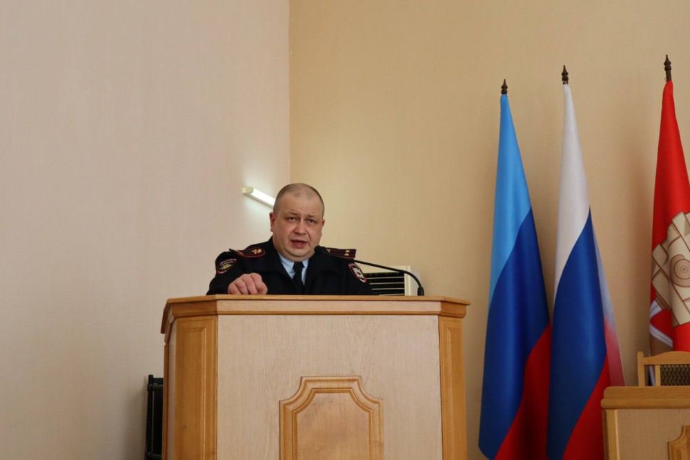 Роман Лысенко: Депутатами Совета городского округа город Алчевск был заслушан отчёт исполняющего обязанности начальника отдела МВД России «Алчевский» подполковника полиции Андрея Набоки по итогам проделанной работы за 2024... Роман Лысенко: Депутатами Совета городского округа город Алчевск был заслушан отчёт исполняющего обязанности начальника отдела МВД России «Алчевский» подполковника полиции Андрея Набоки по итогам проделанной работы за 2024...