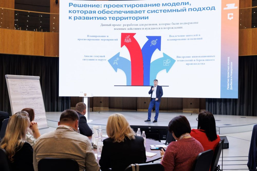 Владимир Чернев: Сегодня принял участие и выступил в роли эксперта-спикера на образовательном мероприятии "Развитие проектных команд Донбасса и Новороссии" , организованном Мастерской управления "Сенеж" АНО "Россия – страна... Владимир Чернев: Сегодня принял участие и выступил в роли эксперта-спикера на образовательном мероприятии "Развитие проектных команд Донбасса и Новороссии" , организованном Мастерской управления "Сенеж" АНО "Россия – страна...
