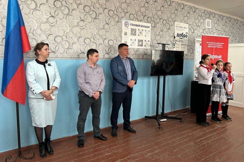 В пгт Бирюково открыли «Парту Героя» В пгт Бирюково открыли «Парту Героя»