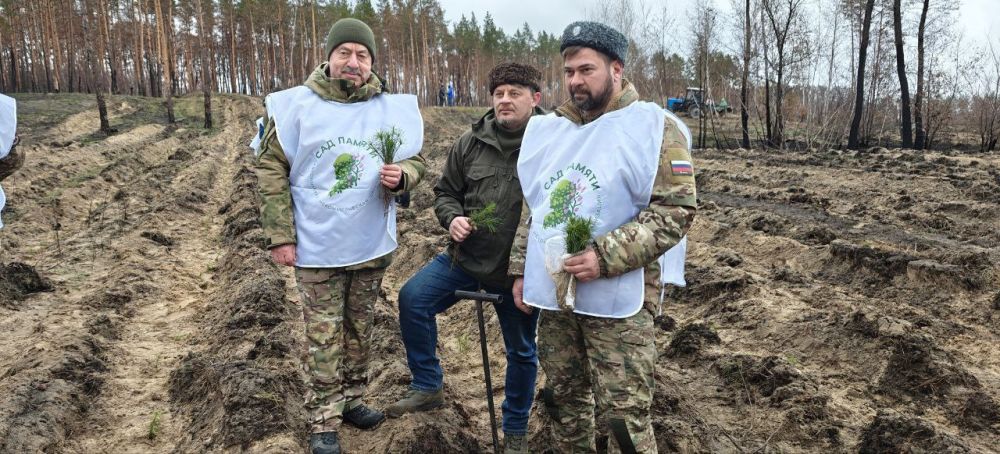 Виктор Водолацкий: 18 марта в России стартовала Международная акция «Сад Памяти», приуроченная к 80-летию Великой Победы Виктор Водолацкий: 18 марта в России стартовала Международная акция «Сад Памяти», приуроченная к 80-летию Великой Победы