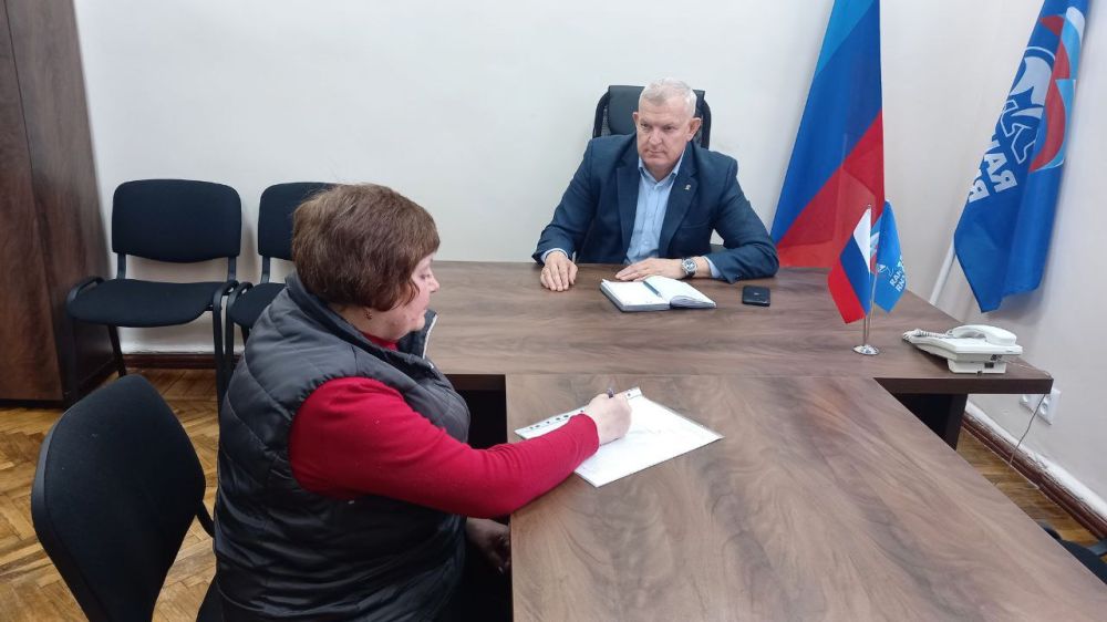 Сегодня провел очередной прием граждан Сегодня провел очередной прием граждан