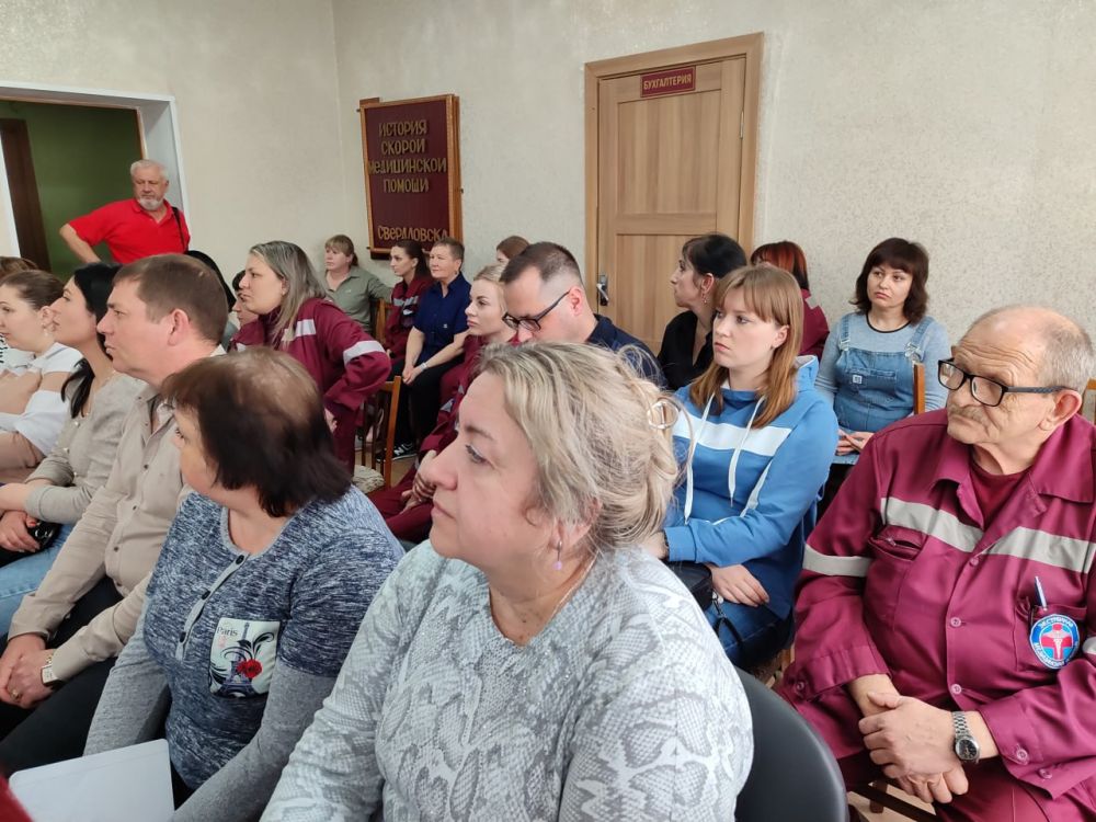 В Свердловском филиале Луганского центра медицины катастроф прошел обучающий семинар В Свердловском филиале Луганского центра медицины катастроф прошел обучающий семинар