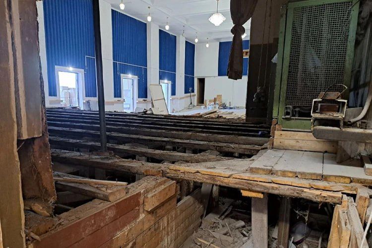 Красноярский край помогает восстановить Дворец культуры в Свердловском районе Красноярский край помогает восстановить Дворец культуры в Свердловском районе