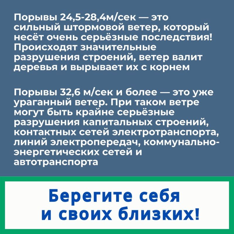 Весна: самое время поговорить о правилах безопасности во время сильного ветра Весна: самое время поговорить о правилах безопасности во время сильного ветра