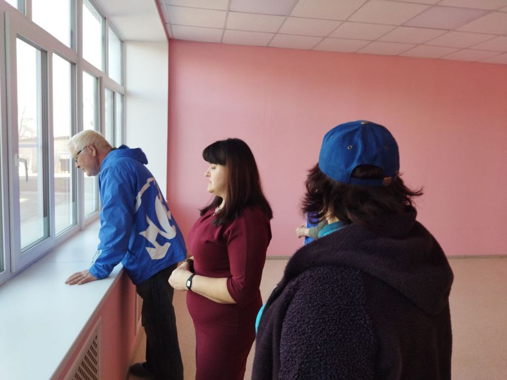 Помощь шефа-региона в восстановлении дошкольного учреждения города Лисичанска Помощь шефа-региона в восстановлении дошкольного учреждения города Лисичанска