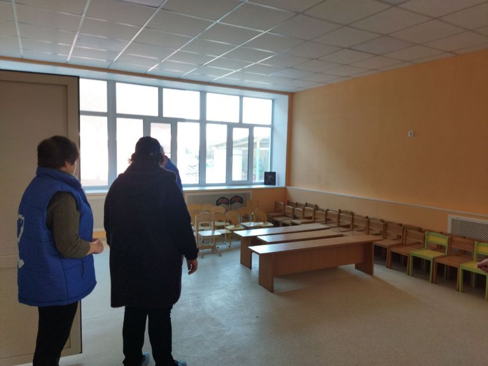 Помощь шефа-региона в восстановлении дошкольного учреждения города Лисичанска Помощь шефа-региона в восстановлении дошкольного учреждения города Лисичанска
