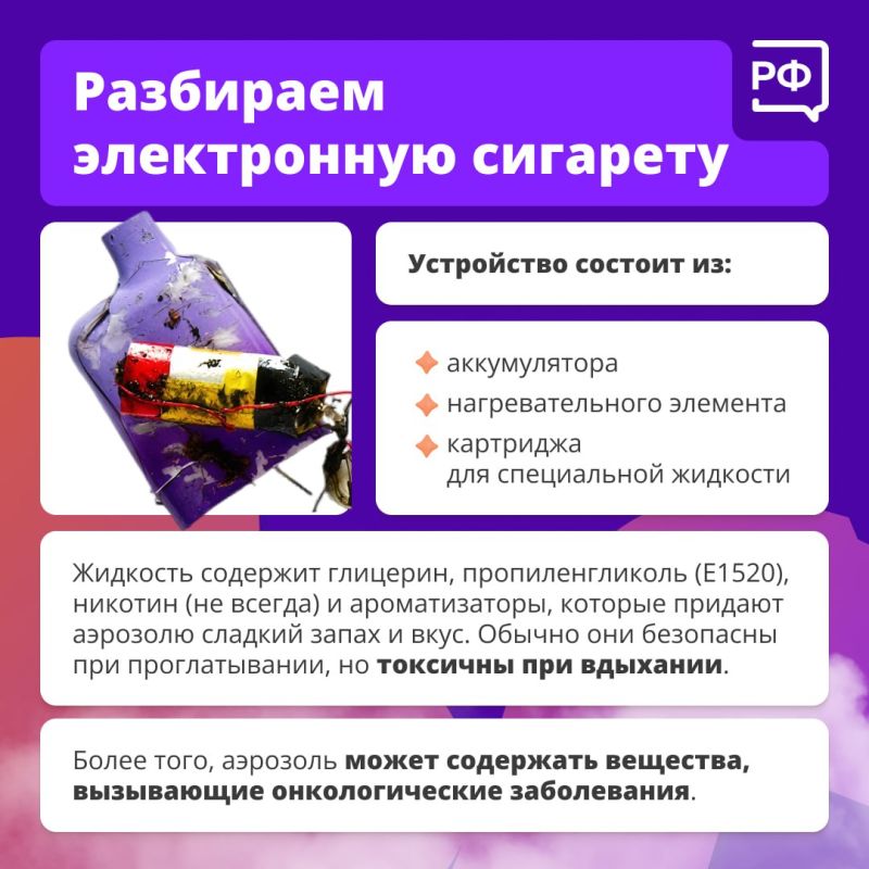 В России впервые обнаружили болезнь вейперов В России впервые обнаружили болезнь вейперов