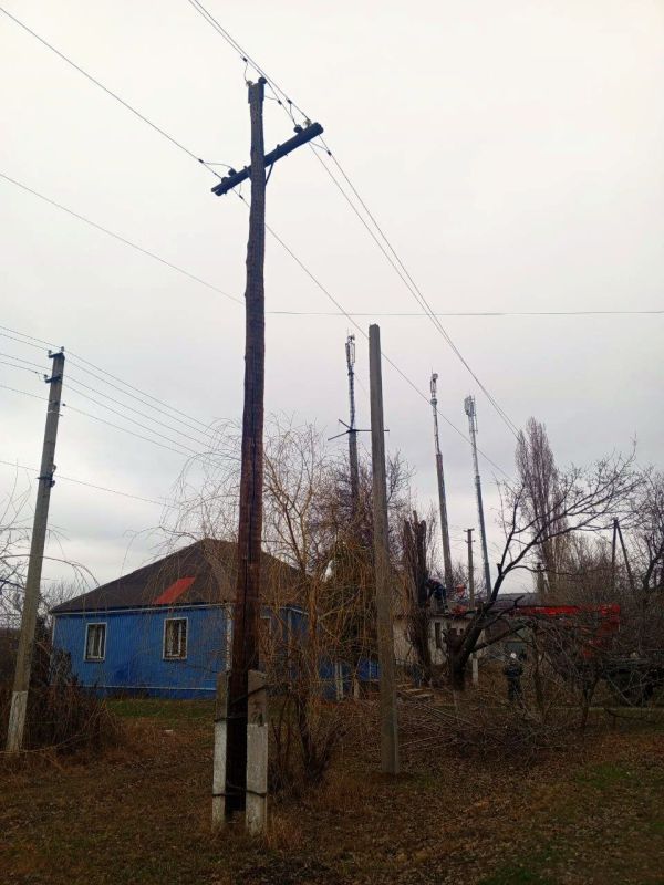 Энергетики заменили в Антрацитовском районе 83 опоры ЛЭП, поврежденные пожарами Энергетики заменили в Антрацитовском районе 83 опоры ЛЭП, поврежденные пожарами