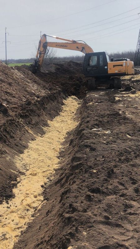 Строительство новой ветки Новосветловского магистрального водовода выполнено на 90% Строительство новой ветки Новосветловского магистрального водовода выполнено на 90%