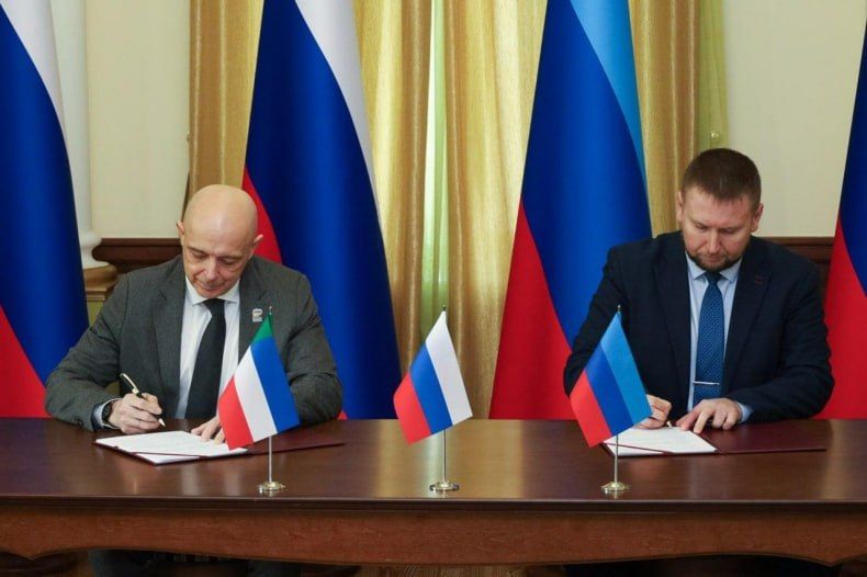 Народный Совет ЛНР заключил соглашение о межпарламентском сотрудничестве с Верховным Советом Республики Хакасия Народный Совет ЛНР заключил соглашение о межпарламентском сотрудничестве с Верховным Советом Республики Хакасия