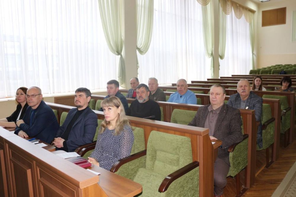 Под председательством Виктории Сошиной состоялось XXVI заседание Совета Антрацитовского муниципального округа Под председательством Виктории Сошиной состоялось XXVI заседание Совета Антрацитовского муниципального округа