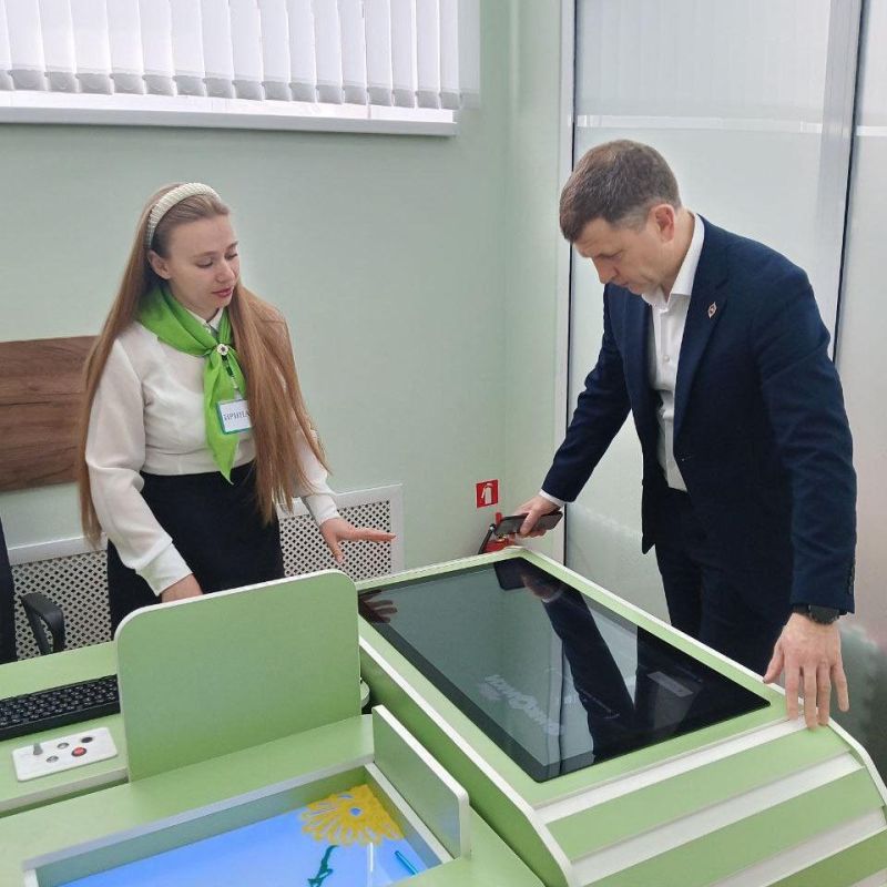 Глава калужского Минцифры посетил Первомайск Глава калужского Минцифры посетил Первомайск