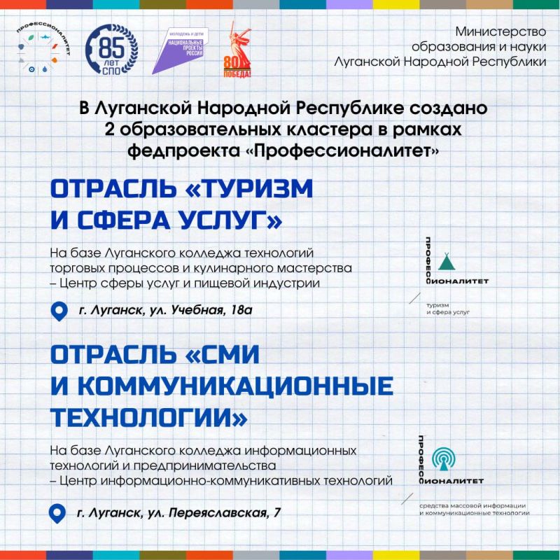 Вам приглашение!. 12 апреля состоится Единый день открытых дверей в кластерах федпроекта «Профессионалитет», входящего в нацпроект «Молодежь и дети» Вам приглашение!. 12 апреля состоится Единый день открытых дверей в кластерах федпроекта «Профессионалитет», входящего в нацпроект «Молодежь и дети»