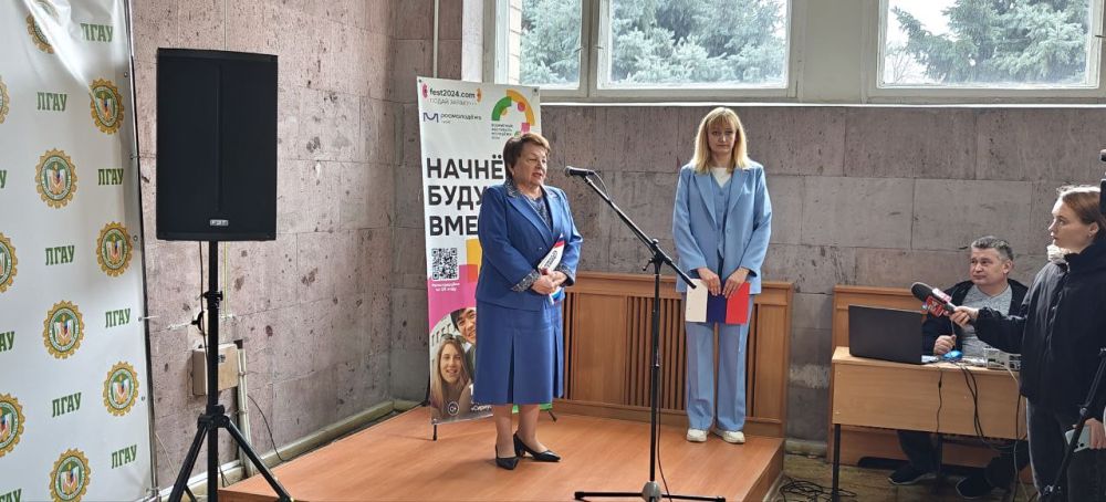 На базе Луганского государственного аграрного университета (ЛГАУ), при поддержке Министерства сельского хозяйства и продовольствия ЛНР, состоялась "Региональная ярмарка вакансий" На базе Луганского государственного аграрного университета (ЛГАУ), при поддержке Министерства сельского хозяйства и продовольствия ЛНР, состоялась "Региональная ярмарка вакансий"