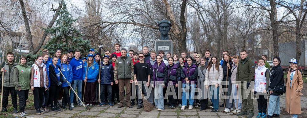 Глава Луганской Народной Республики Леонид Пасечник сегодня, 29 марта, открыл акцию «Чистая республика – 2025», которая продлится до 26 апреля текущего года Глава Луганской Народной Республики Леонид Пасечник сегодня, 29 марта, открыл акцию «Чистая республика – 2025», которая продлится до 26 апреля текущего года