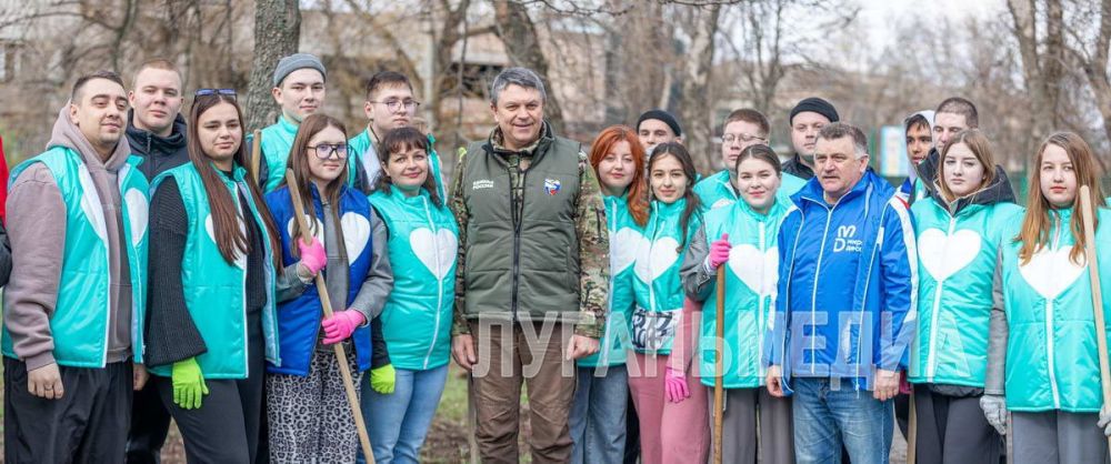Глава Луганской Народной Республики Леонид Пасечник сегодня, 29 марта, открыл акцию «Чистая республика – 2025», которая продлится до 26 апреля текущего года Глава Луганской Народной Республики Леонид Пасечник сегодня, 29 марта, открыл акцию «Чистая республика – 2025», которая продлится до 26 апреля текущего года