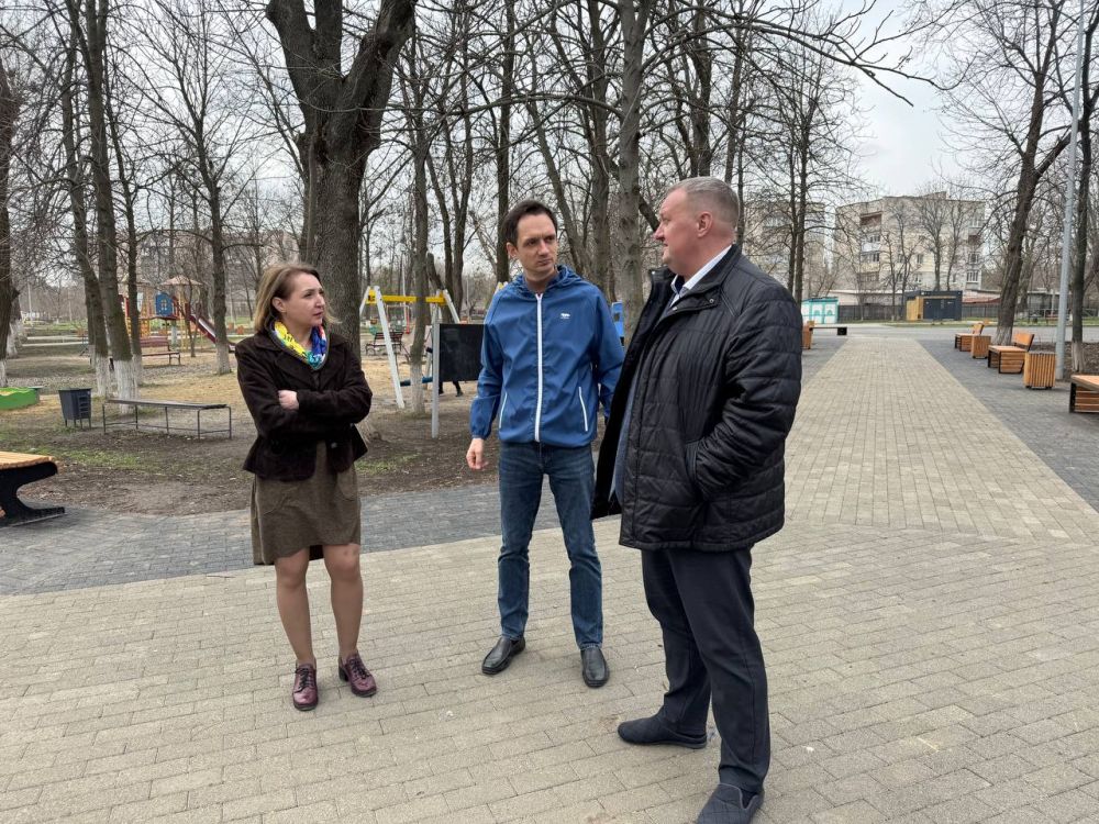 Егор Бабкин: Проверили состояние парка культуры и отдыха имени «Молодой Гвардии» в Краснодоне Егор Бабкин: Проверили состояние парка культуры и отдыха имени «Молодой Гвардии» в Краснодоне
