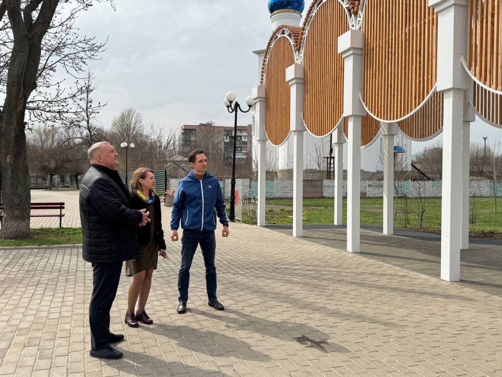 Егор Бабкин: Проверили состояние парка культуры и отдыха имени «Молодой Гвардии» в Краснодоне