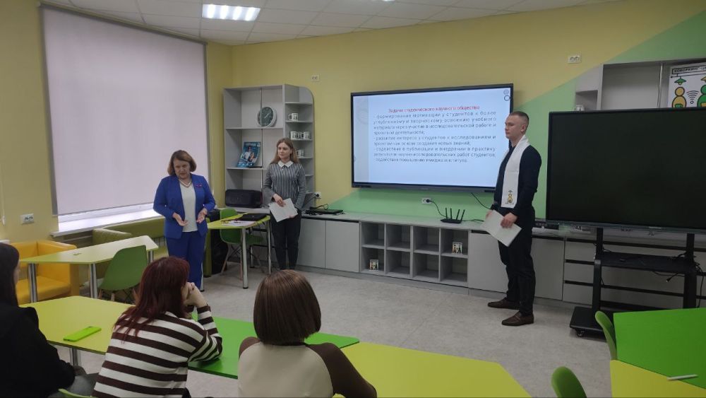 Открытие студенческого научного клуба в АИГиТ! Открытие студенческого научного клуба в АИГиТ!