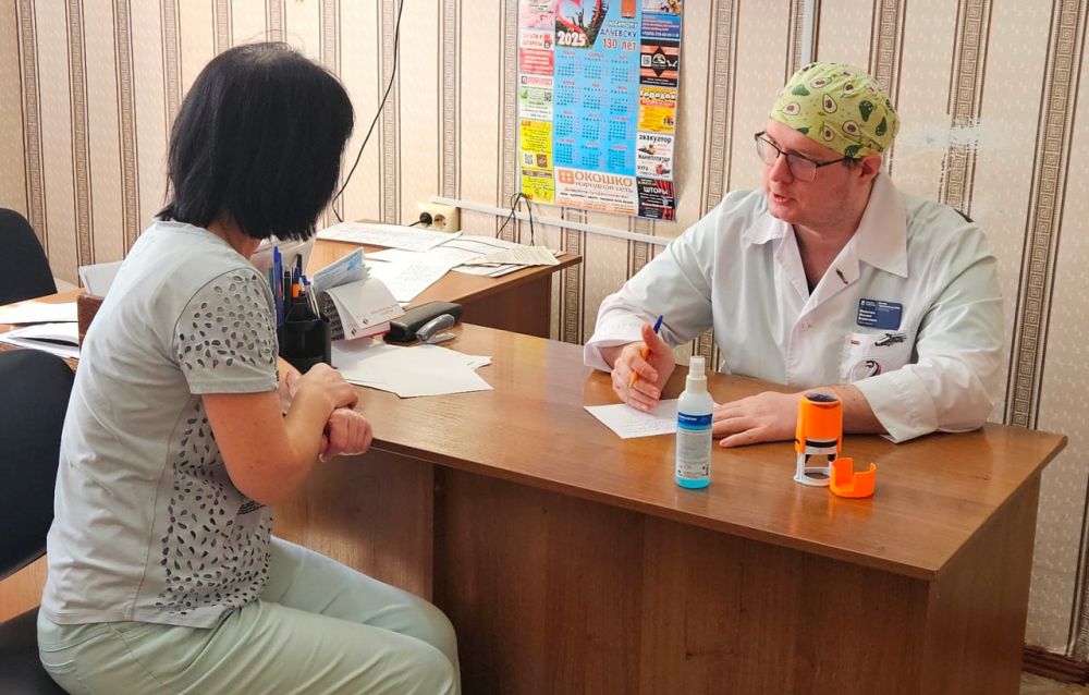 В Алчевске работает «медицинский десант» из Вологодской области В Алчевске работает «медицинский десант» из Вологодской области