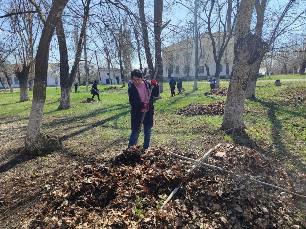 Краснолучский округ активно участвует в акции "Чистая Республика - 2025" Краснолучский округ активно участвует в акции "Чистая Республика - 2025"