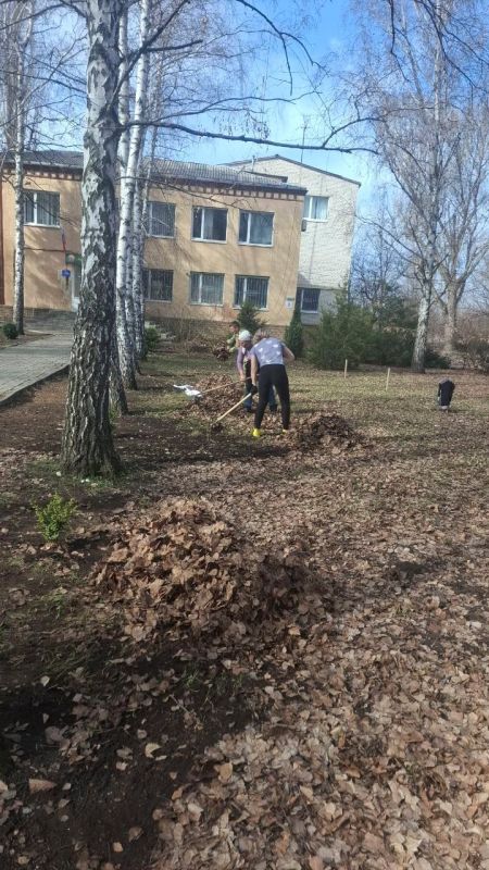 Сотрудники управления лесного хозяйства Минприроды ЛНР присоединились к акции «Чистая Республика», благоустроив прилегающую к административному зданию территорию Сотрудники управления лесного хозяйства Минприроды ЛНР присоединились к акции «Чистая Республика», благоустроив прилегающую к административному зданию территорию