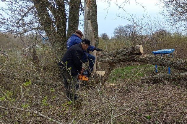Жители провели благоустройство территории кладбища в селе Новоборовицы Жители провели благоустройство территории кладбища в селе Новоборовицы