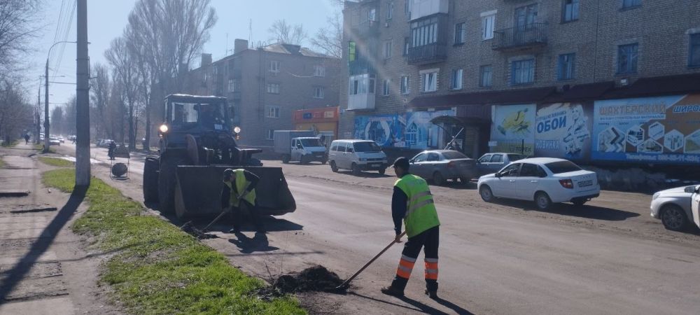 Дневник благоустройства Молодогвардейска: работы продолжаются Дневник благоустройства Молодогвардейска: работы продолжаются