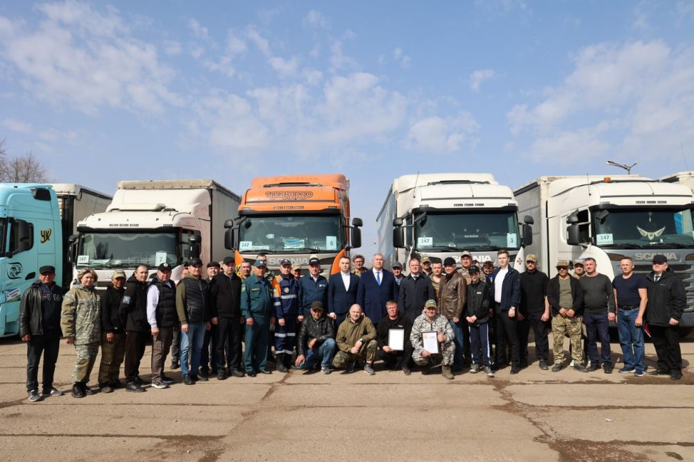 147-й гумконвой из Башкортостана отправился к бойцам и жителям пострадавших регионов 147-й гумконвой из Башкортостана отправился к бойцам и жителям пострадавших регионов