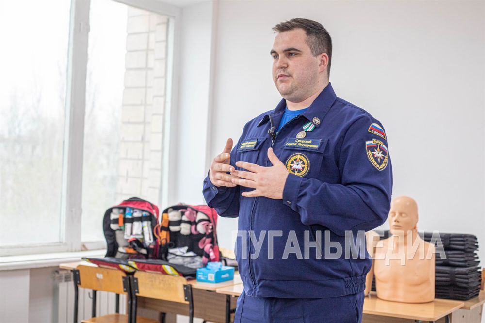 На базе Луганского РО ВСКС стартовал новый курс по основам оказания первой помощи На базе Луганского РО ВСКС стартовал новый курс по основам оказания первой помощи