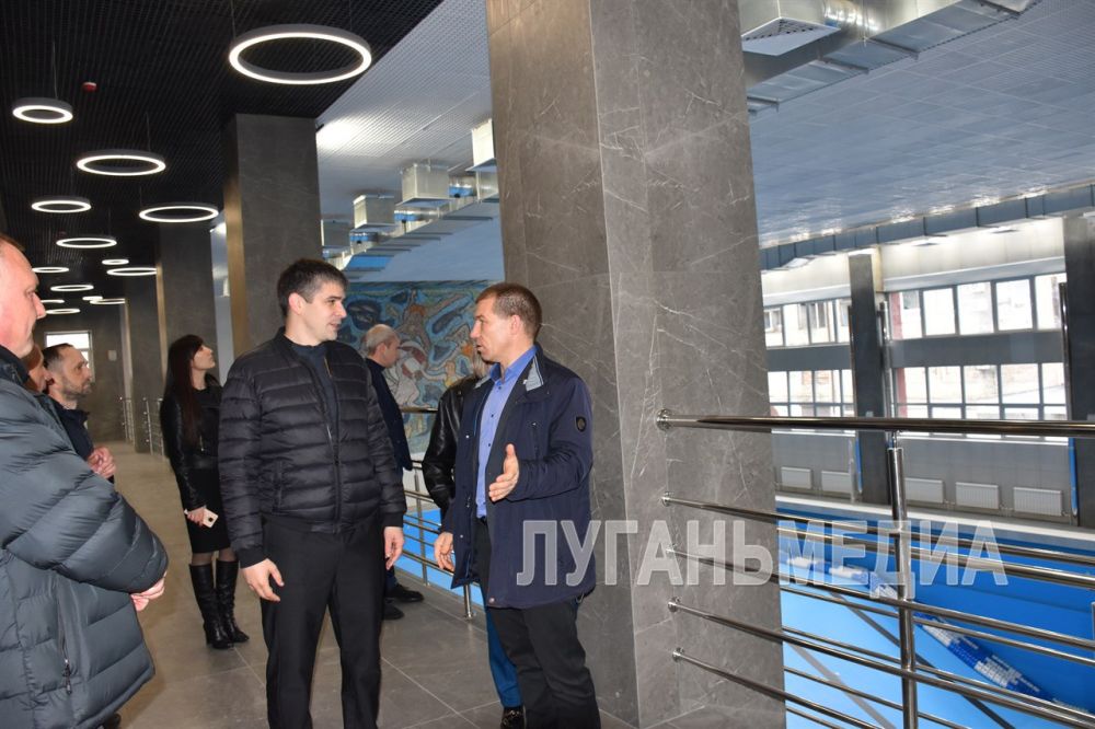 Первомайский городской округ с рабочим визитом посетил министр спорта Луганской Народной Республики Олег Шеренешев Первомайский городской округ с рабочим визитом посетил министр спорта Луганской Народной Республики Олег Шеренешев
