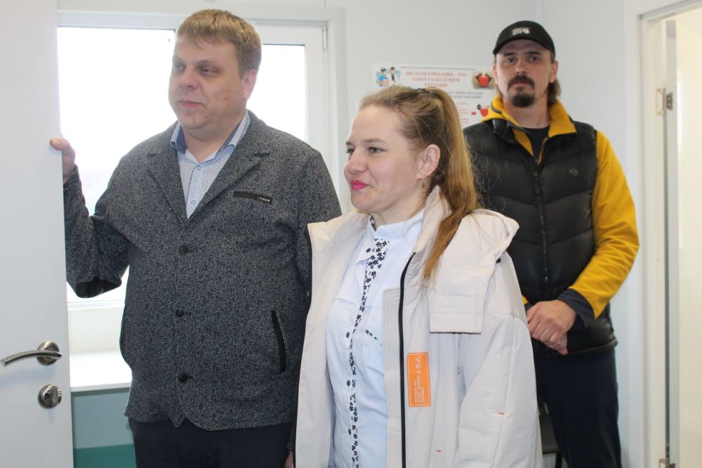 Виталий Коваленко: Сегодня с рабочим визитом в Беловодский муниципальный округ прибыл заместитель губернатора Новосибирской области Олег Клемешов и министр строительства Новосибирской области Дмитрий Богомолов Виталий Коваленко: Сегодня с рабочим визитом в Беловодский муниципальный округ прибыл заместитель губернатора Новосибирской области Олег Клемешов и министр строительства Новосибирской области Дмитрий Богомолов
