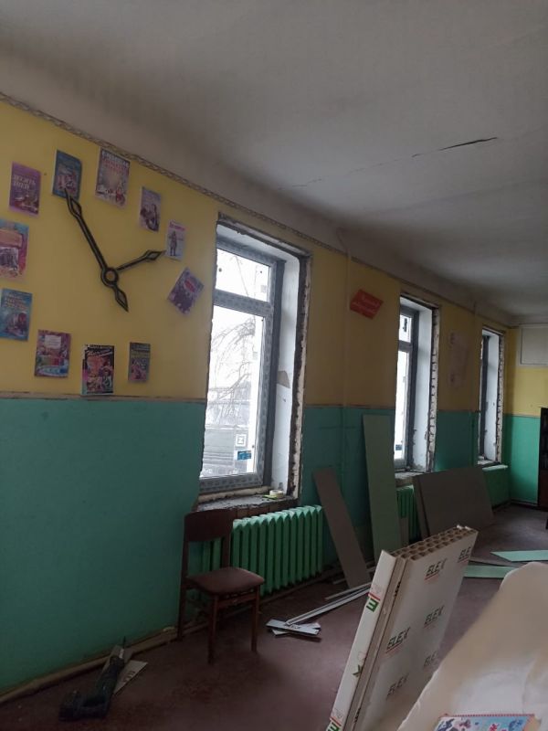 В Ирмино продолжается ремонт учреждений культуры В Ирмино продолжается ремонт учреждений культуры