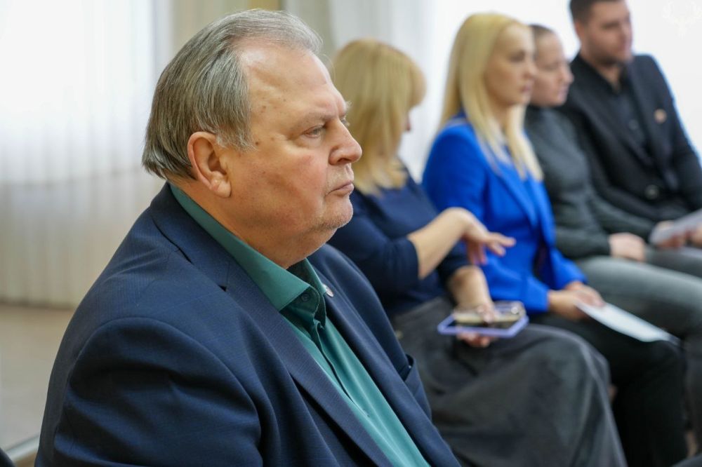 Заседание совета Общественной палаты ЛНР Заседание совета Общественной палаты ЛНР
