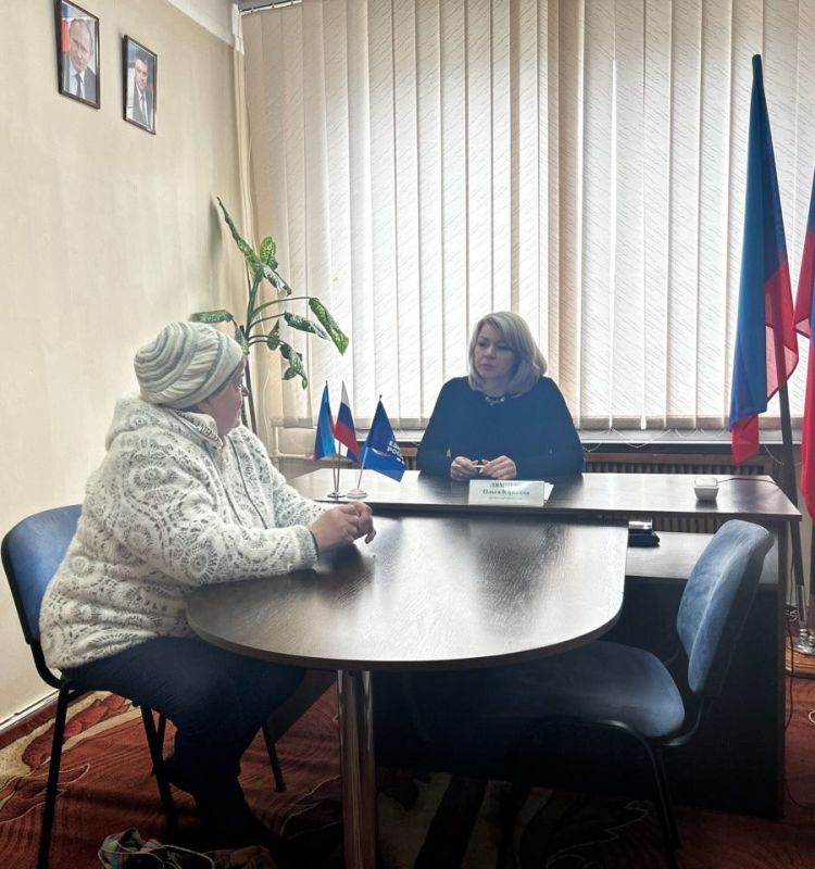 Первый заместитель главы Администрации городского округа муниципальное образование городской округ город Красный Луч Ольга Лямцева провела личный прием граждан Первый заместитель главы Администрации городского округа муниципальное образование городской округ город Красный Луч Ольга Лямцева провела личный прием граждан
