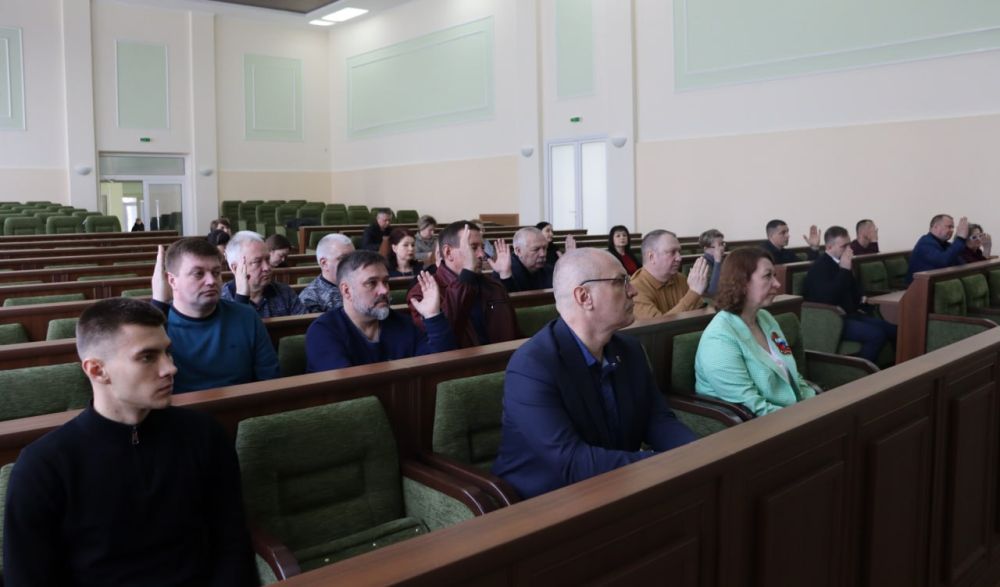 В Антраците состоялось XXVII внеочередное заседание Совета Антрацитовского муниципального округа В Антраците состоялось XXVII внеочередное заседание Совета Антрацитовского муниципального округа